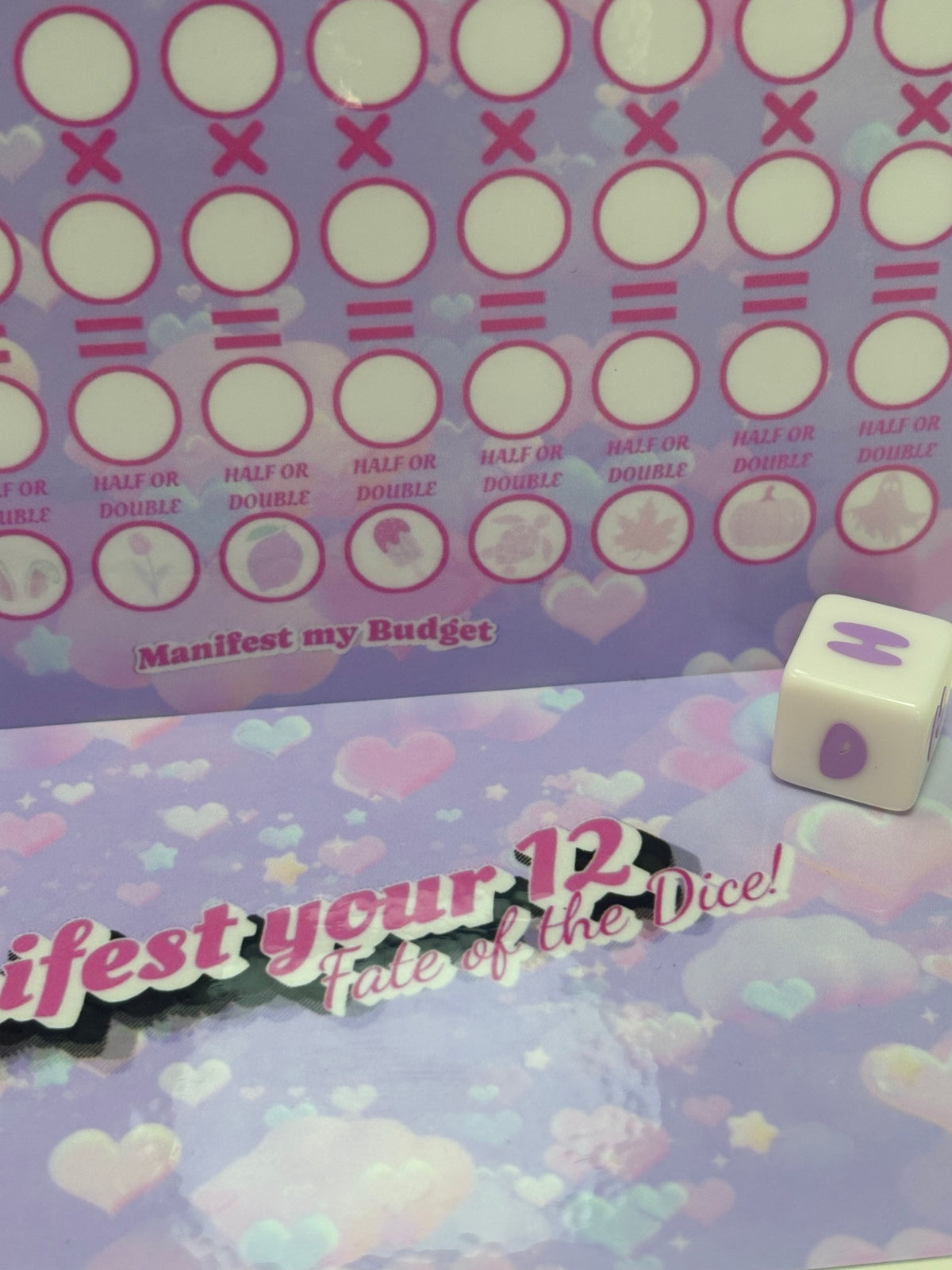 Manifest my 5 fate of the Dice games choices