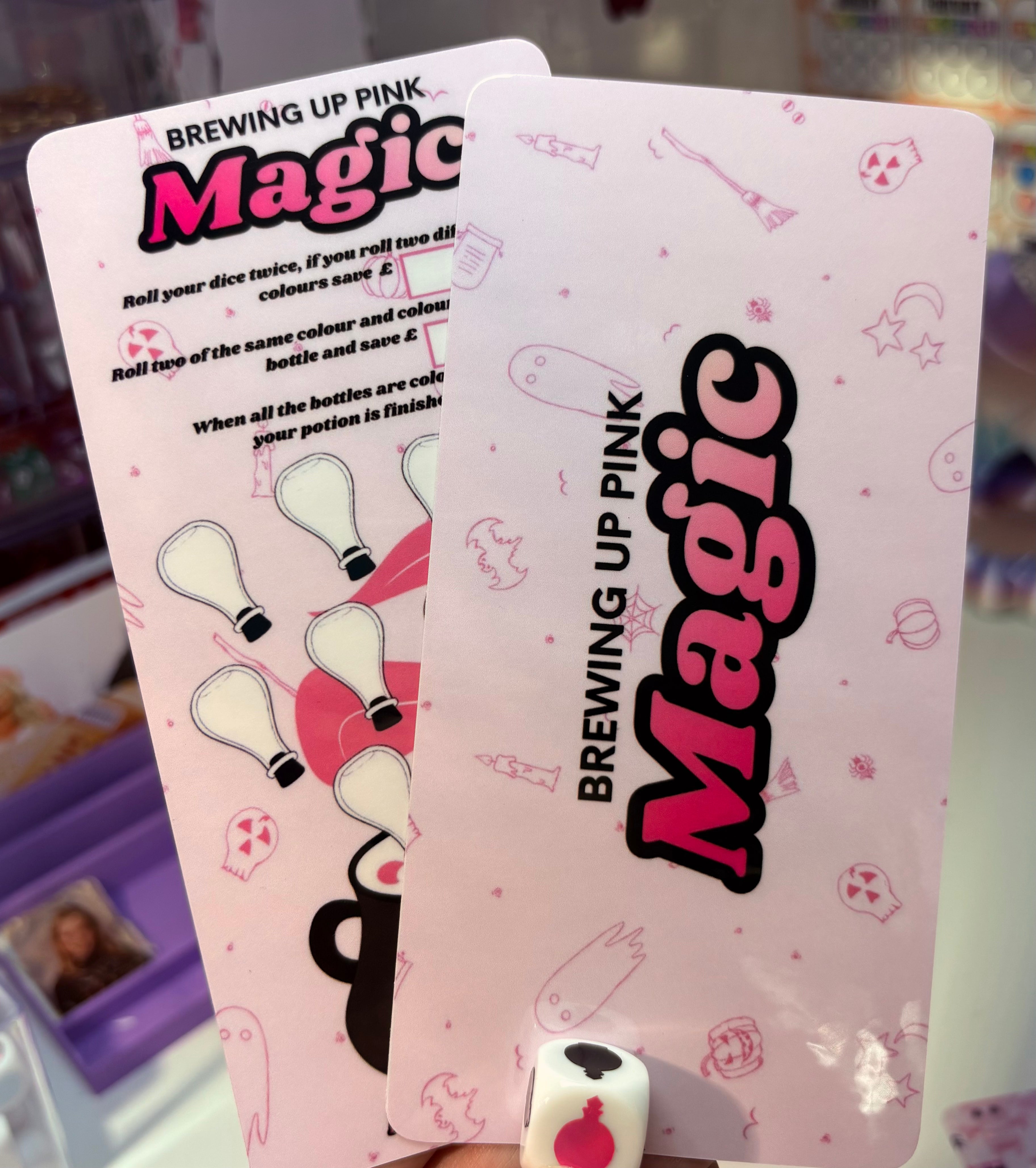 Brewing up Pink Magic